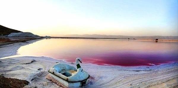 عکس زیبا از دریاچه مهارلو