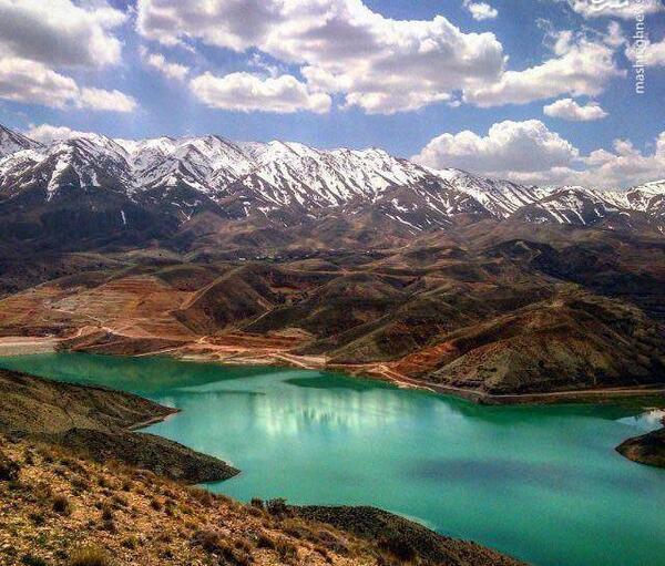 عکس زیبا از دریاچه