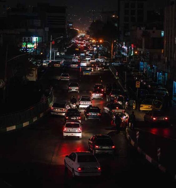 عکس زیبا از شب های تهران