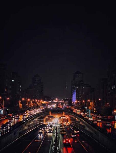 عکس زیبا از شب های تهران