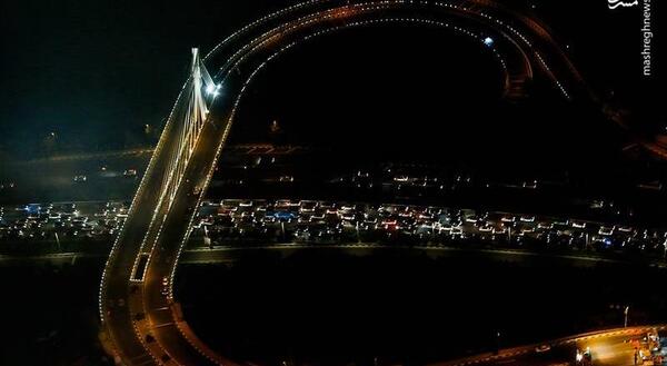 عکس زیبا از شب های تهران