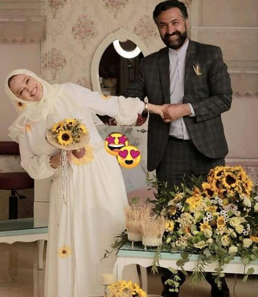 عکس عروسی بهاره رهنما با همسر دومش