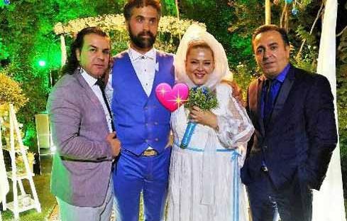 عکس عروسی بهاره رهنما با همسر دومش