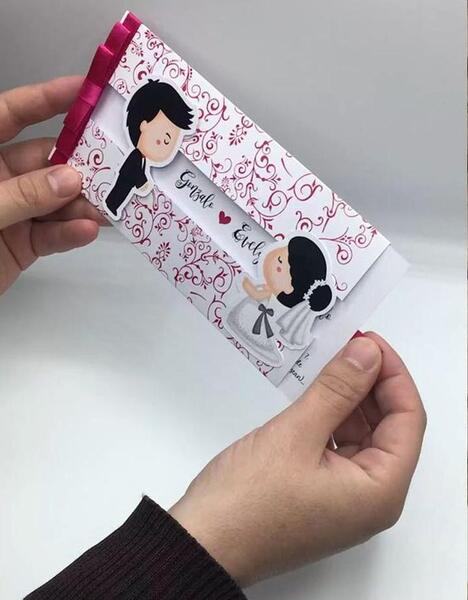 عکس کارت عروسی عاشقانه
