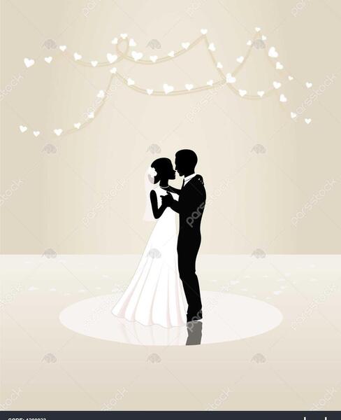 کارت عروسی با عکس عروس و داماد