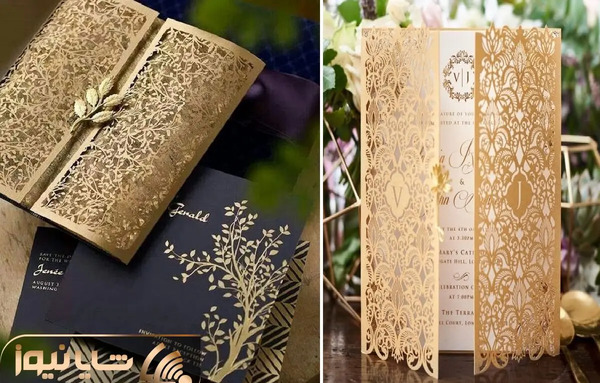 کارت عروسی با عکس عروس و داماد