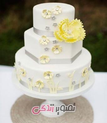 عکس کیک عروسی عروس و داماد