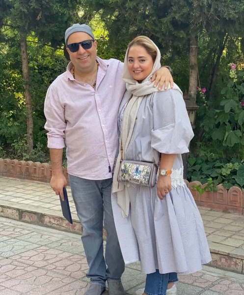 عکس عروسی نرگس محمدی و همسرش