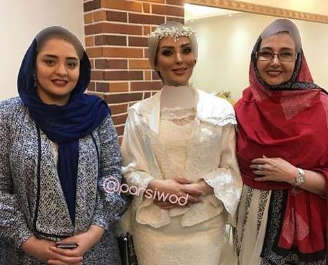 عکس عروسی نرگس محمدی و همسرش