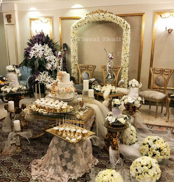 عکس شام عروسی نی نی سایت