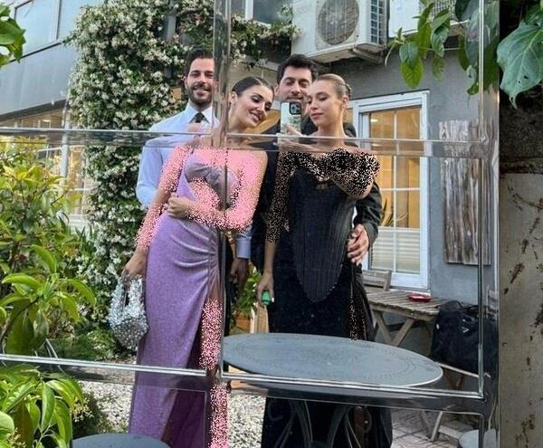 عکس عروسی هانده ارچل و همسرش واقعی