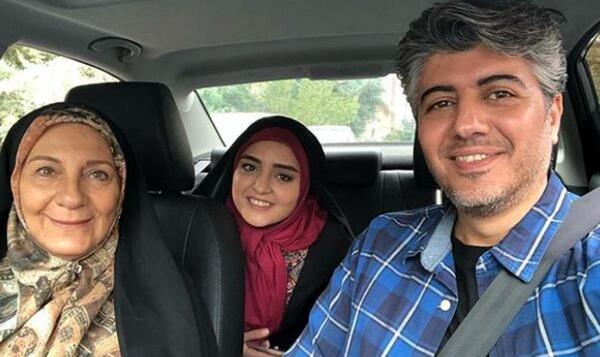 عکس عروسی نرگس محمدی با همسرش