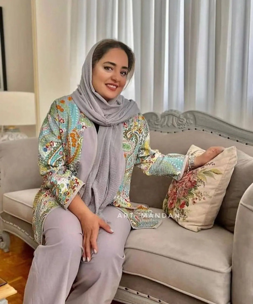 عکس عروسی نرگس محمدی با همسرش