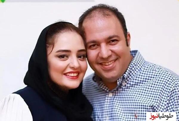 عکس عروسی نرگس محمدی با همسرش