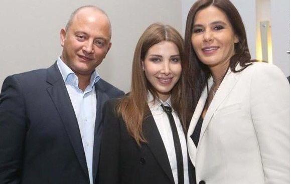 عکس عروسی نانسی عجرم و همسرش