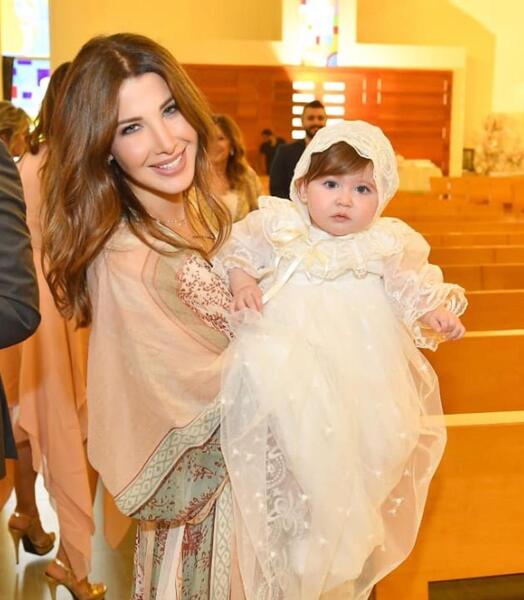 عکس عروسی نانسی عجرم و همسرش
