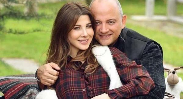 عکس عروسی نانسی عجرم و همسرش