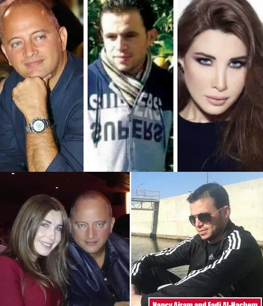 عکس عروسی نانسی عجرم و همسرش