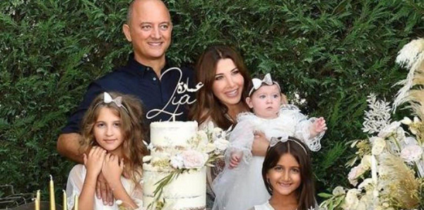 عکس عروسی نانسی عجرم و همسرش