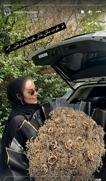 عکس عروسی مهدی قائدی و همسرش