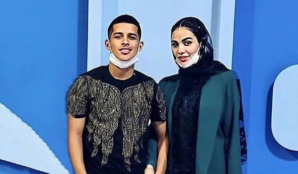 عکس عروسی مهدی قائدی و همسرش