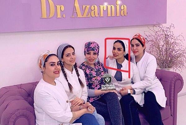 عکس عروسی مهدی قائدی و همسرش