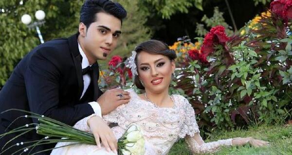 عکس لباس عروسی کردی