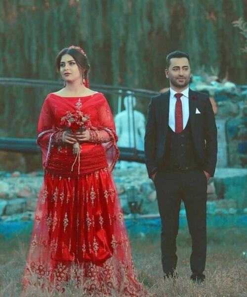 عکس لباس عروسی کردی
