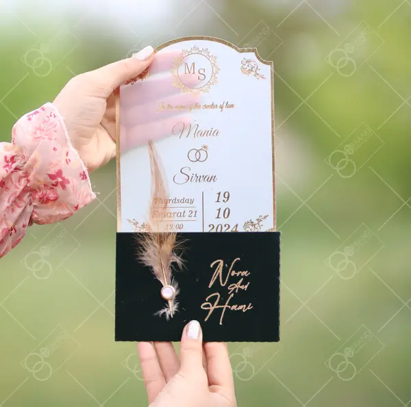 عکس کارت دعوت عروسی فانتزی