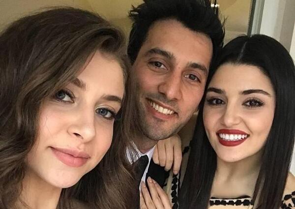 غمزه عکس عروسی هانده ارچل و همسرش