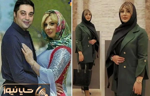 عکس عروسی نیوشا ضیغمی با همسرش