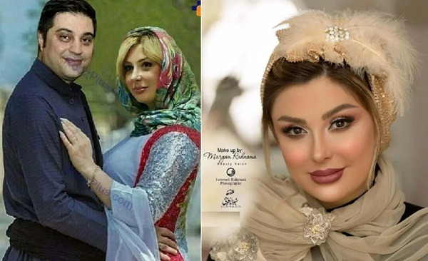 عکس عروسی نیوشا ضیغمی با همسرش