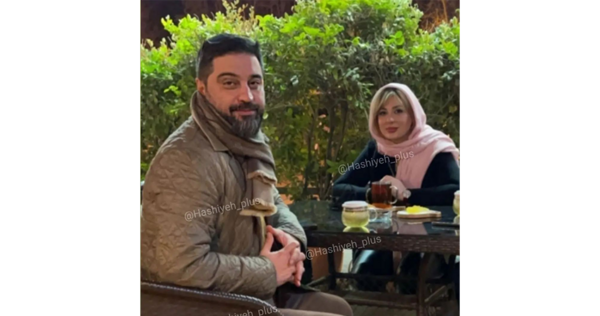 عکس عروسی نیوشا ضیغمی با همسرش