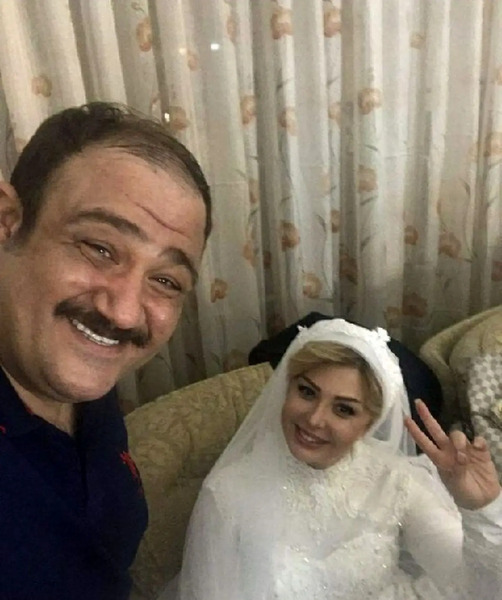 عکس عروسی نیوشا ضیغمی با همسرش