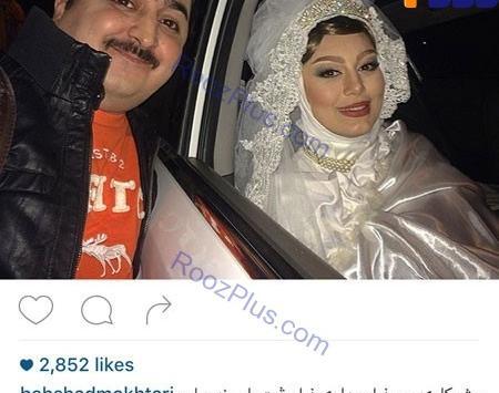 عکس عروسی سحر قریشی واقعی