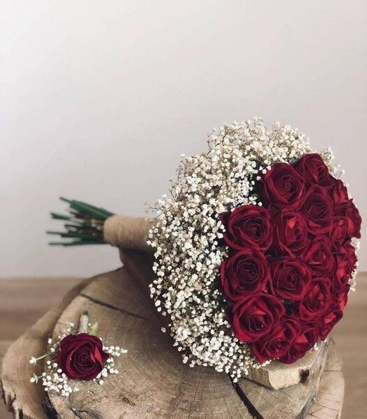 عکس گل عروسی زیبا