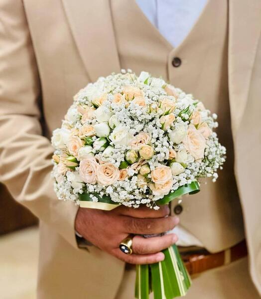عکس گل عروسی زیبا