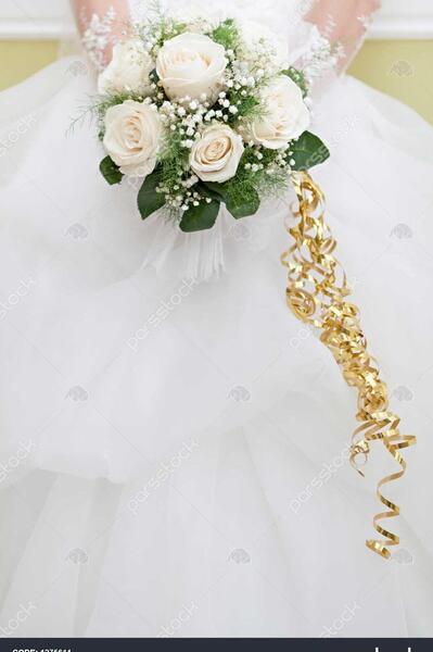 عکس گل عروسی زیبا