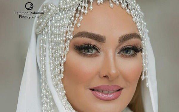 عکس عروسی زیبا بروفه و همسرش