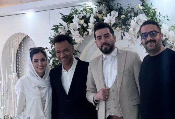 همسرش عکس عروسی حامد همایون