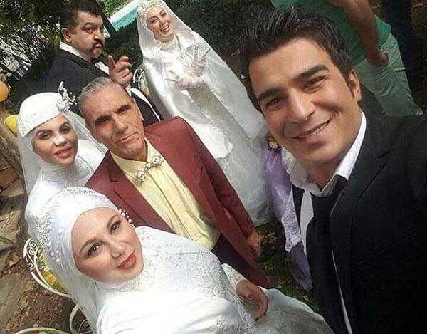 عکس جدید عروسی بازیگران