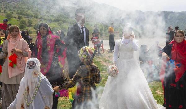 عکس عروسی ترکی قشقایی