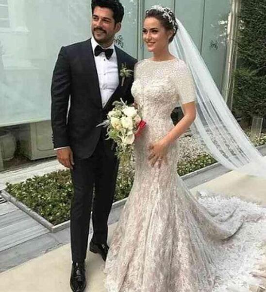عکس عروسی بازیگر ترکیه