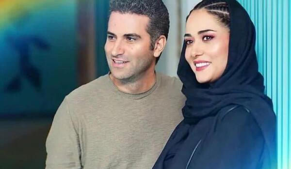 عکس عروسی هوتن شکیبا و پریناز ایزدیار