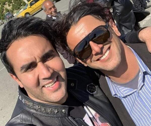 عکس عروسی پوریا پورسرخ و همسرش