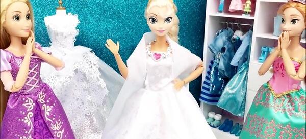 عکس عروسی السا و آنا دوبله فارسی