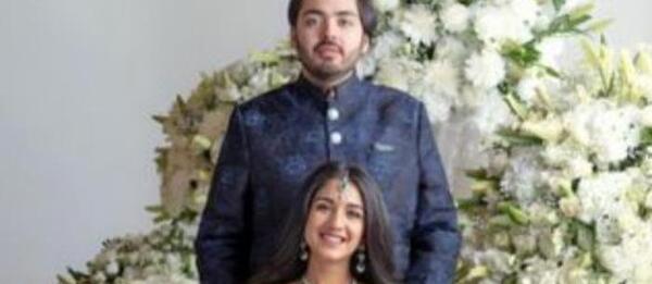 عکس عروسی آنانت آمبانی