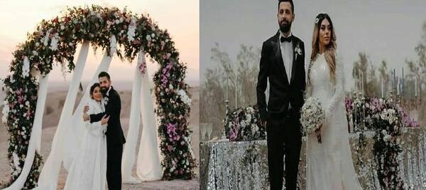 عکس واقعی عروسی بازیگران ایرانی جدید