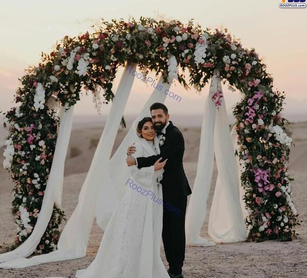 ازدواج عکس عروسی مهران مدیری و همسرش