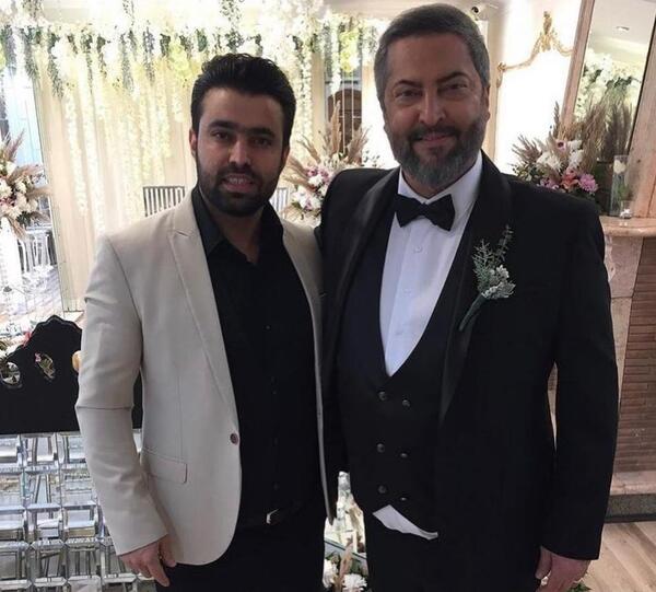 عکس عروسی مهرداد میناوند و همسرش